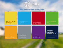 Tablet Screenshot of mills.cz