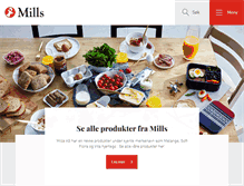 Tablet Screenshot of mills.no