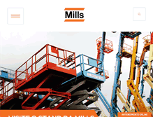 Tablet Screenshot of mills.com.br